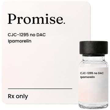 CJC-1295 / Ipamorelin vial and spec card