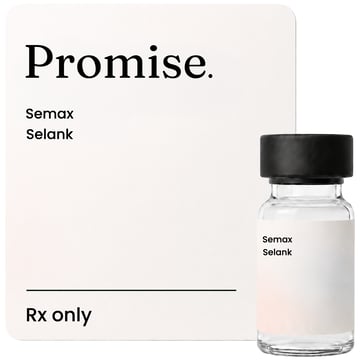 Semax / Selank vial and spec card