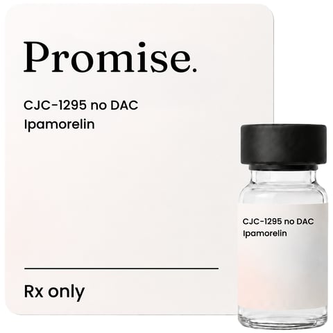 CJC-1295 / Ipamorelin vial and spec card