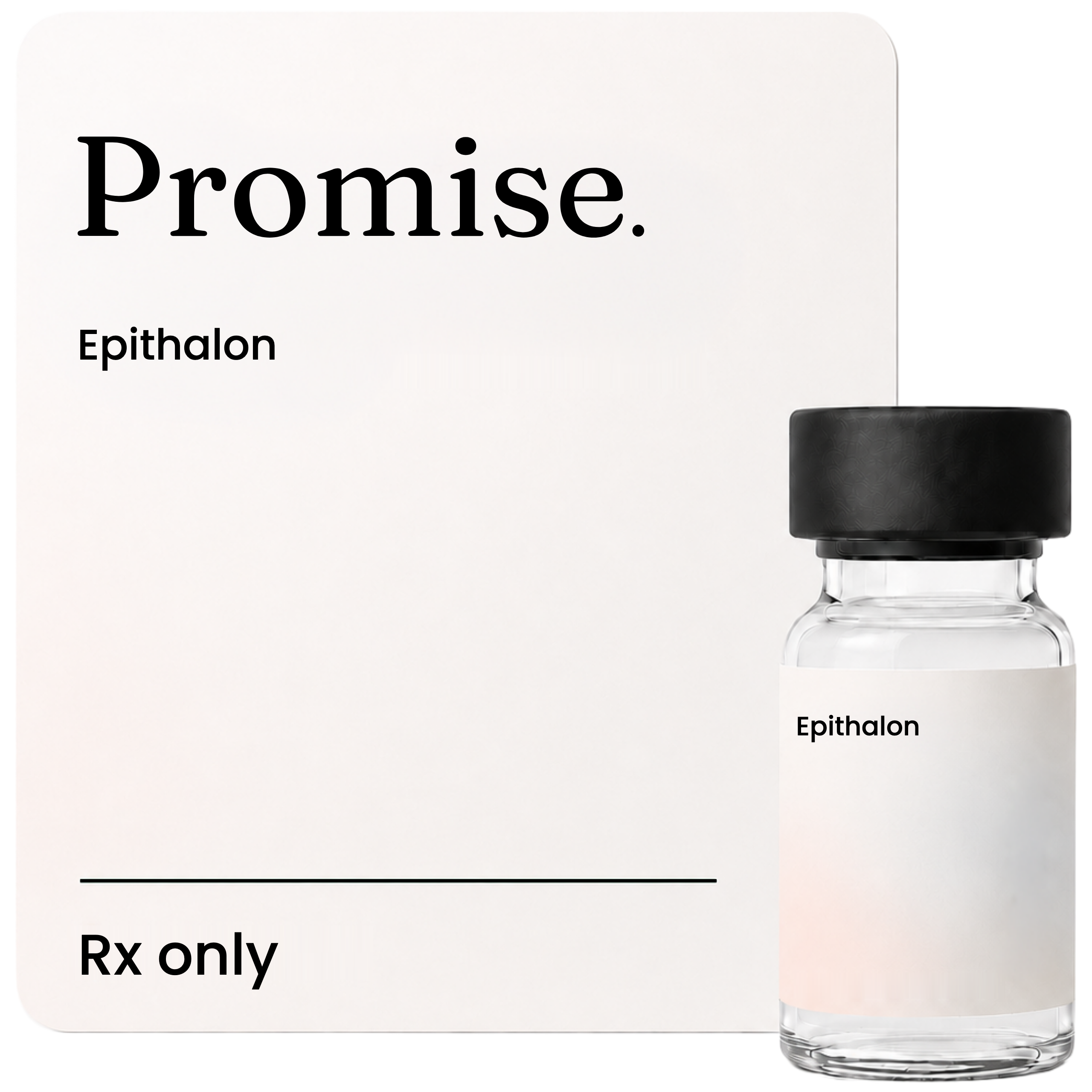 Epithalon vial and spec card
