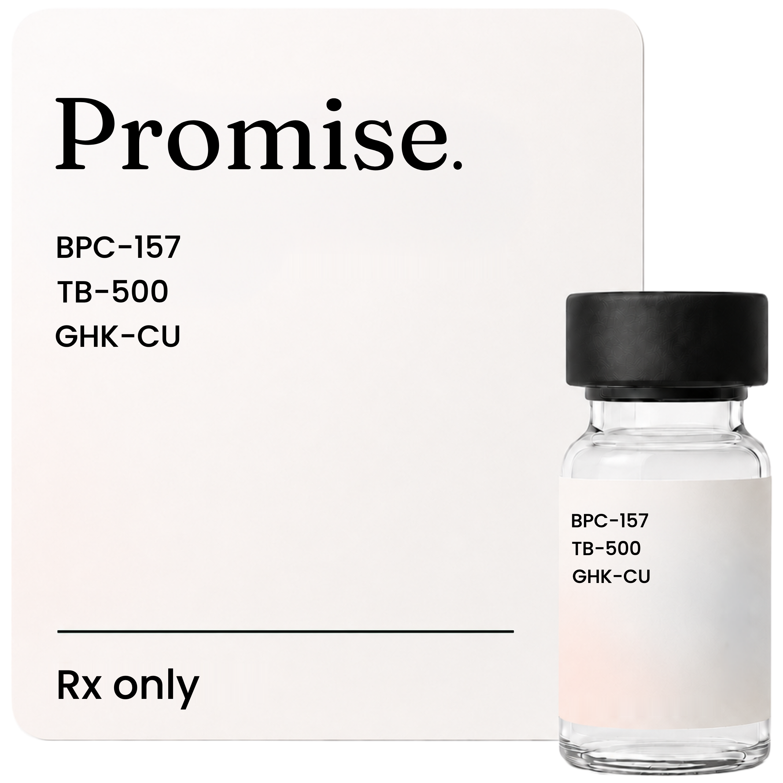 Glow vial and spec card