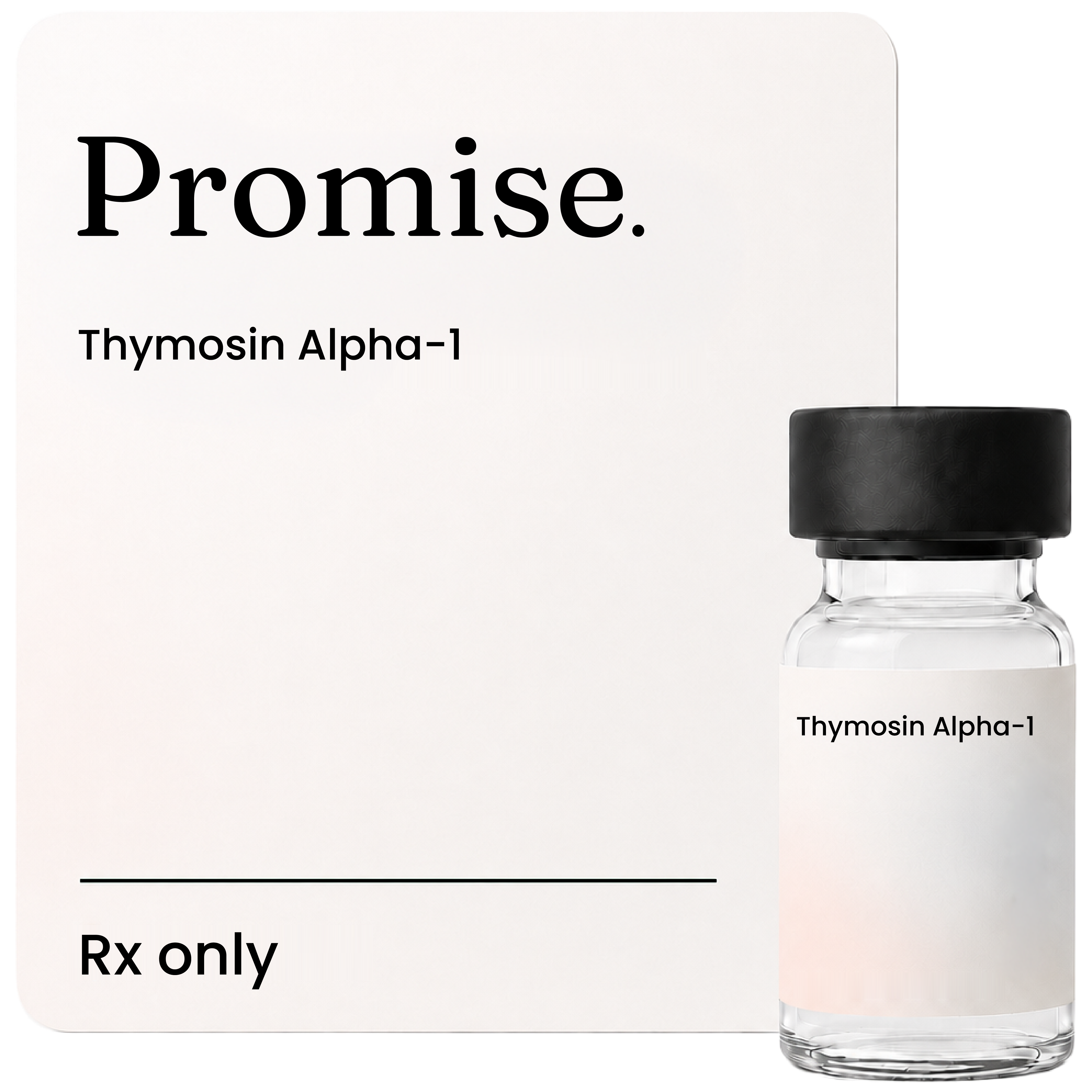 Thymosin Alpha-1 vial and spec card